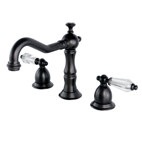 Kingston Brass KS1975WLL 8" Widespread Bathroom Faucet, Oil Rubbed Bronze KS1975WLL - main